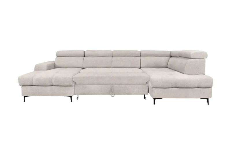 U-Form Wohnlandschaft mit Schlaffunktion - Bild 9