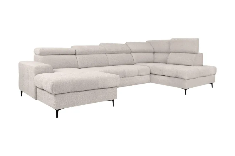 U-Form Wohnlandschaft mit Schlaffunktion - Bild 11