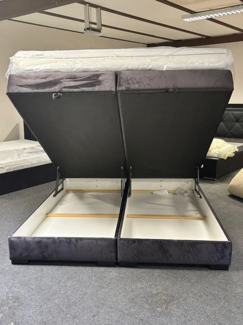 Boxspringbett 140x200cm inkl. Matratze LINDA - Bild 3