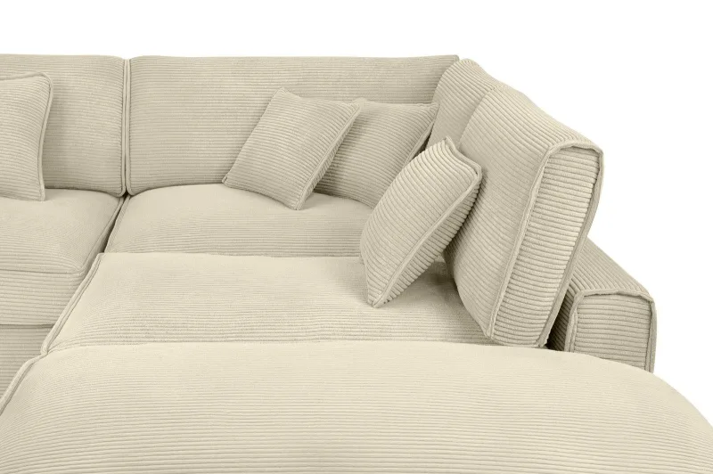 Ecksofa L-Form Cord CALYPSO - Bild 8