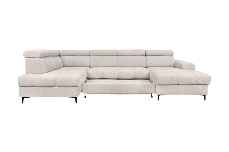 Wohnlandschaft U-Form mit Schlaffunktion - Bild 8