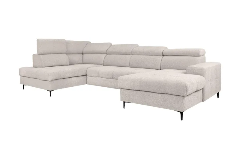 Wohnlandschaft U-Form mit Schlaffunktion - Bild 11