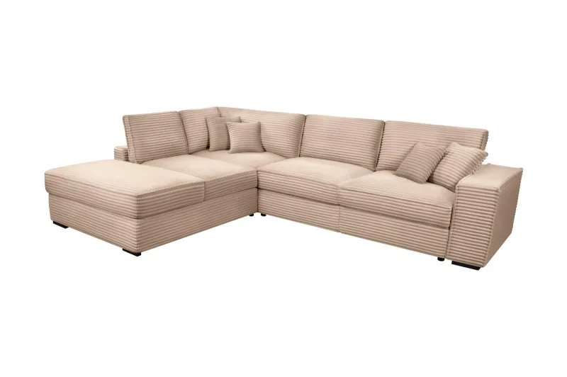 Ecksofa CALYPSO Cord Plüsch 355 cm - Bild 2