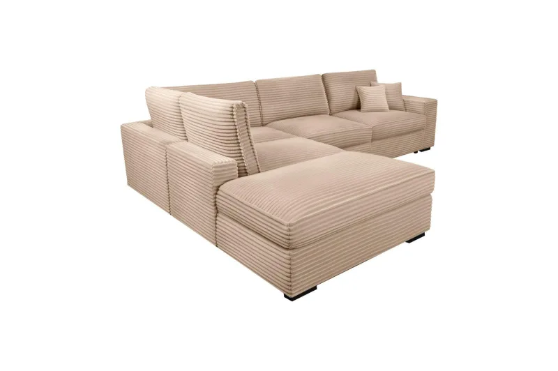 Ecksofa CALYPSO Cord Plüsch 355 cm - Bild 3