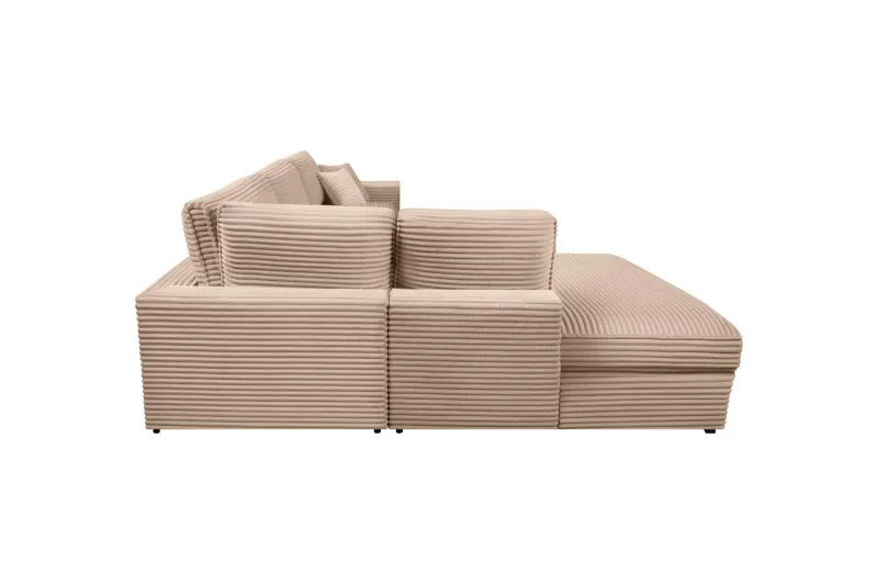 Ecksofa CALYPSO Cord Plüsch 355 cm - Bild 5