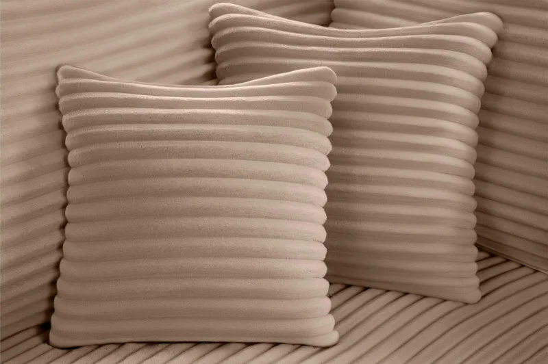Ecksofa CALYPSO Cord Plüsch 355 cm - Bild 10