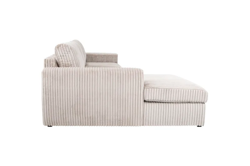 Ecksofa Plüsch Cord VENEZIA - Bild 4