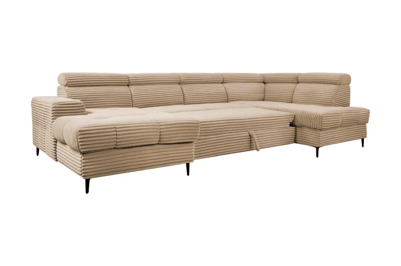 U-Form Wohnlandschaft mit Schlaffunktion - Bild 6