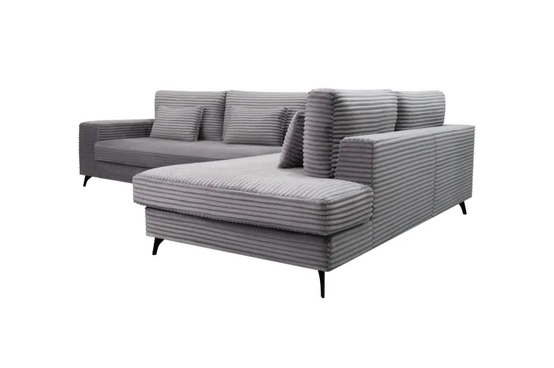 Ecksofa Plüsch Cord Nova Lux - Bild 3