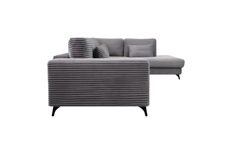 Ecksofa Plüsch Cord Nova Lux - Bild 5