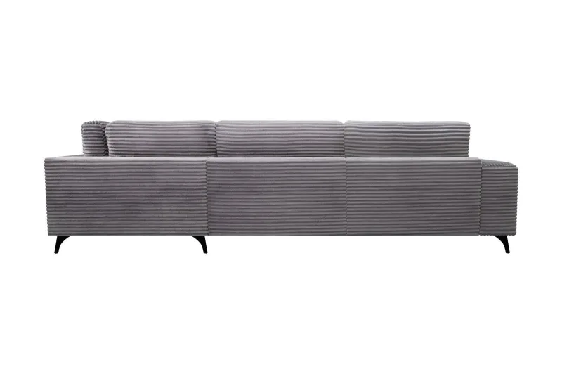 Ecksofa Plüsch Cord Nova Lux - Bild 6