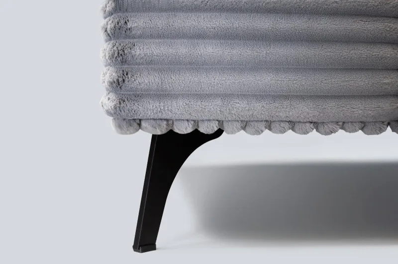 Ecksofa Plüsch Cord Nova Lux - Bild 9