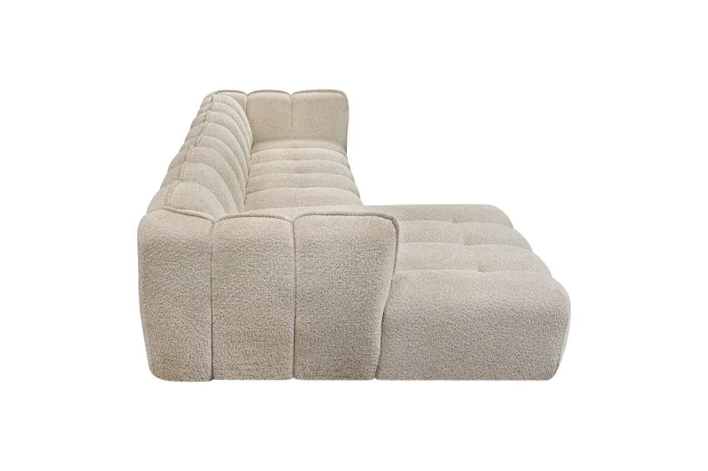 Ecksofa ARMONIA - L-Form, creme-beige - Bild 4