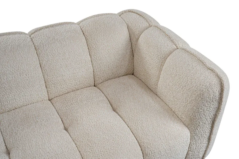 Ecksofa ARMONIA - L-Form, creme-beige - Bild 7