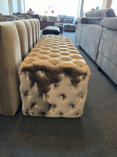 Chesterfield Bettbank in Austernpilz