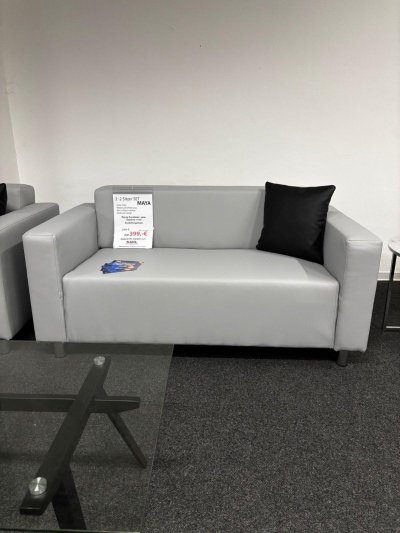 2-Sitzer Sofa MAYA in Grau