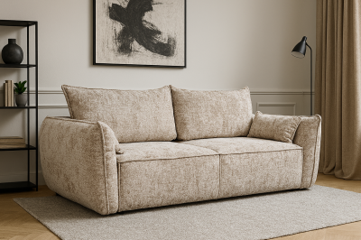 Big Sofa 3-Sitzer BUBBLE in Creme