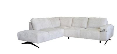 Ecksofa Sinan in Silber