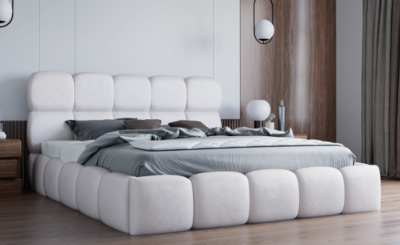 Polsterbett Noemie 180x200cm mit Lattenrost