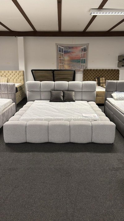 Polsterbett Budapest 160x200cm mit Matratze