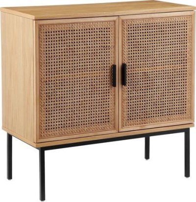 Rattankommode mit Stauraum