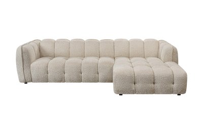 Ecksofa ARMONIA in Creme-Beige
