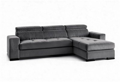 Ecksofa MONACO mit Schlaffunktion und Staufach