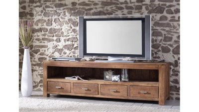 Lowboard MOLLY 200 cm aus Akazie