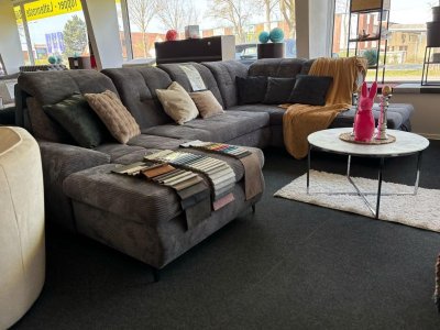 Wohnlandschaft RIVIERA mit Schlaffunktion