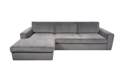 Ecksofa Plüsch Cord VENEZIA