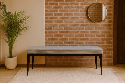 Sitzbank Amina aus Cordstoff