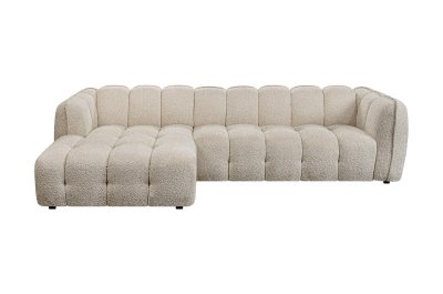 Ecksofa ARMONIA - L-Form, creme-beige